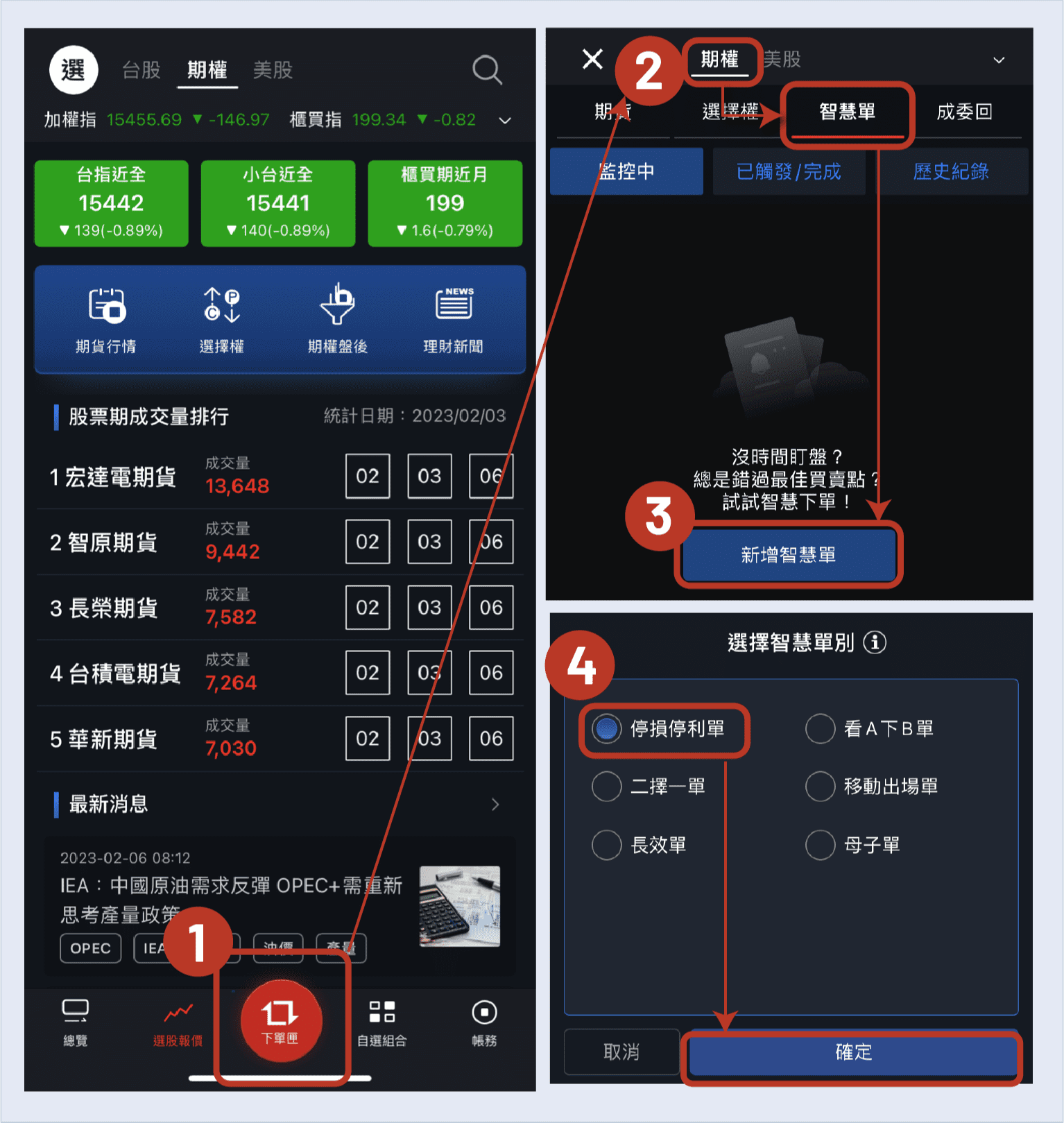 期貨智慧單懶人包Ep5：三步驟設好「停損停利單」，自動化完美出場的好幫手！｜豐雲學堂2026 年01 月