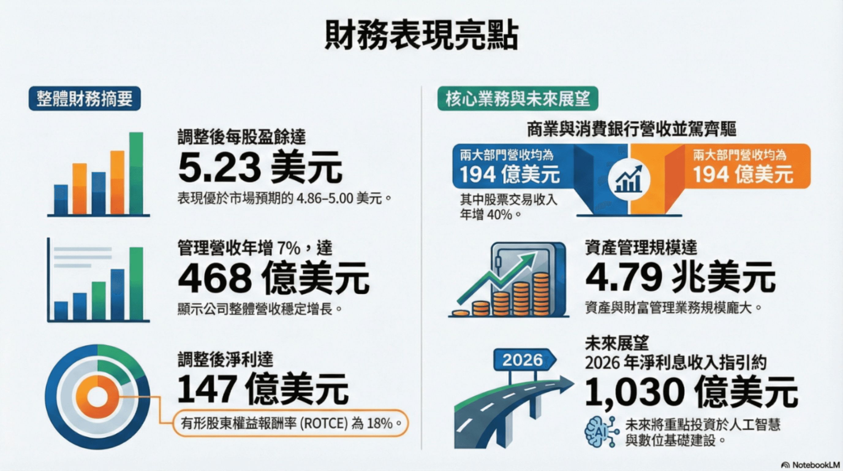 JPM摩根大通銀行｜美國資產規模最大銀行，連53年配息，股利頻創高？JPM美股銀行股、財報、ETF資料總整理｜豐雲學堂2026 年01 月