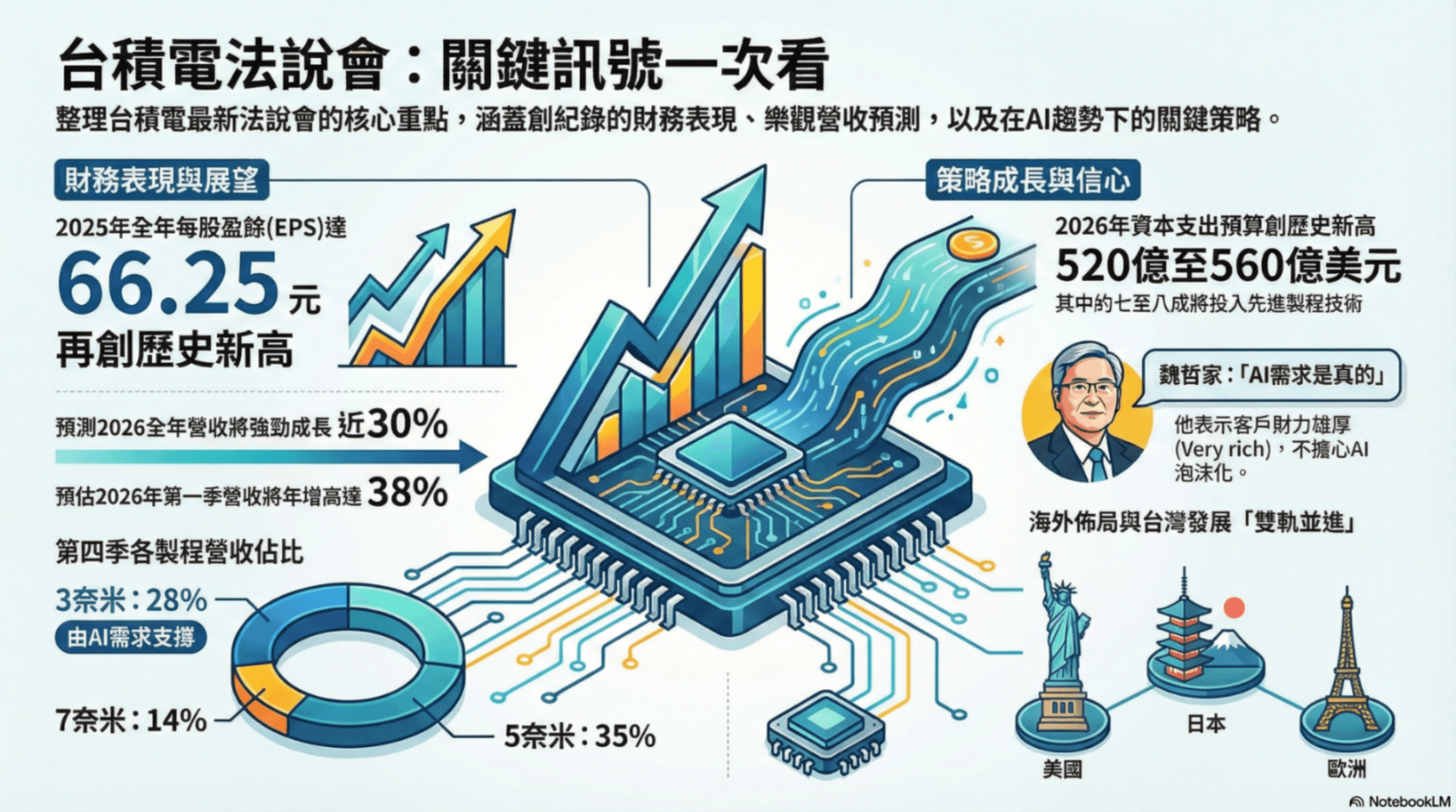 台積電法說、台積電配息資訊總整理！熱門含積ETF怎麼選?投資規模破兆0050會更穩?｜豐雲學堂2026 年01 月