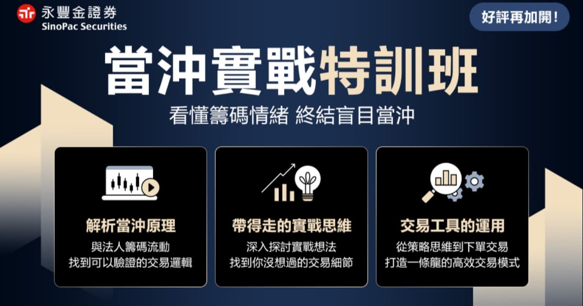 5/11 當沖特訓實戰班